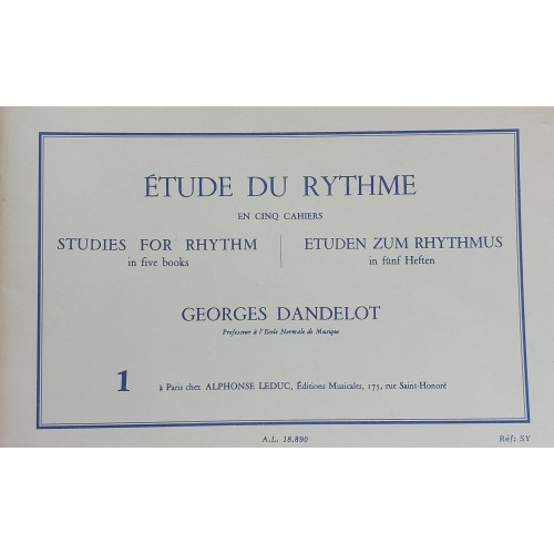 Book - Piano - Etude du rhytme