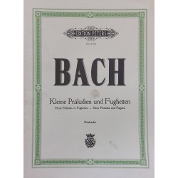 Book - Piano - Bach - Short preludes and fugues