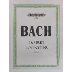 Book - Piano - Bach - Invention 2 a 3 voix