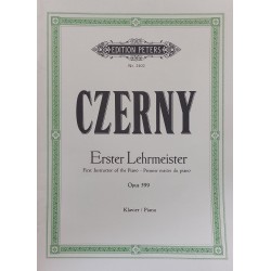 Book - Piano - Czerny - Premier maitre du piano - Opus - 599