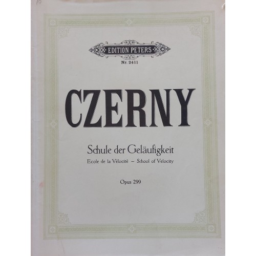 Book - Piano - Czerny - School - of - velocity - Opus 299