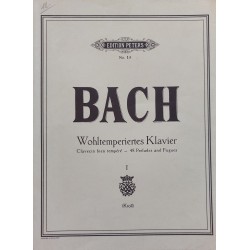 Book - Piano - Bach - 48 preludes and fugues