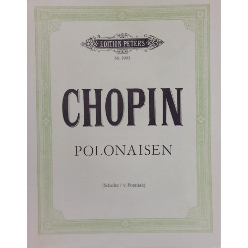 Book - Chopin - Polonaisen