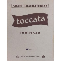 Book - Toccata for the piano