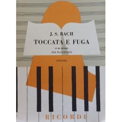 Book - J.S Bach - Toccata E Fuga