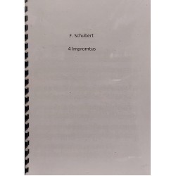 Book - F Schubert - 4 Impromtus